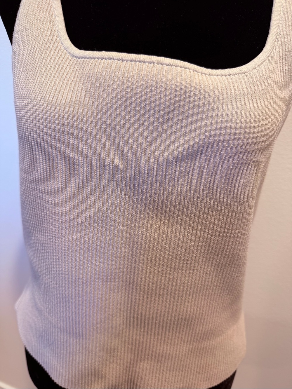 Babaton Ribbed Square-Neck Tank - Picture 4 of 11